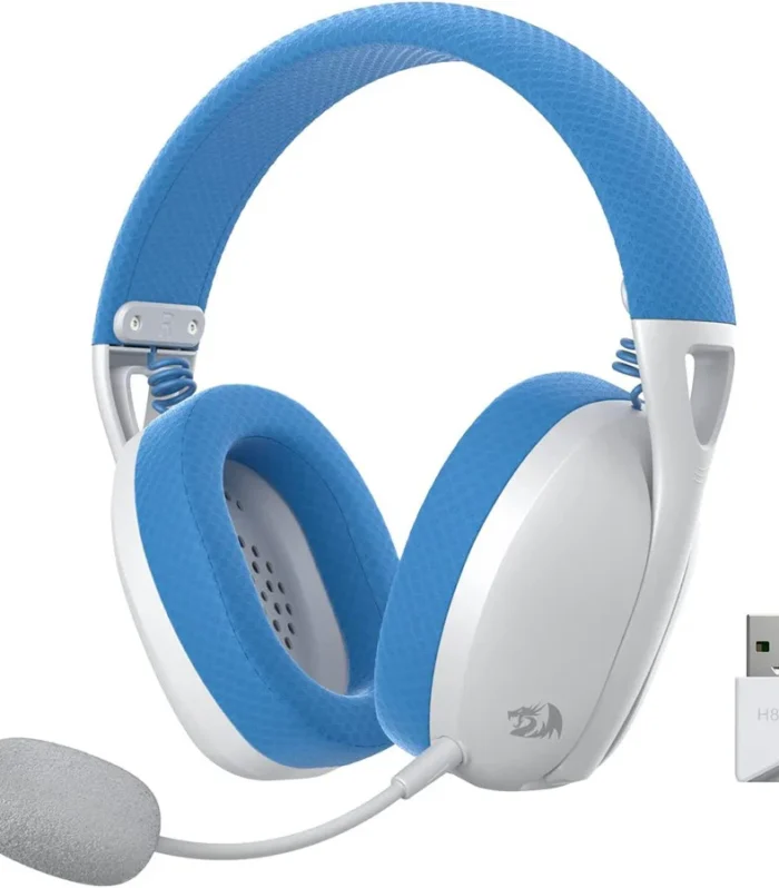 Redragon H848 Bluetooth Wireless Gaming Headphone (Blue)