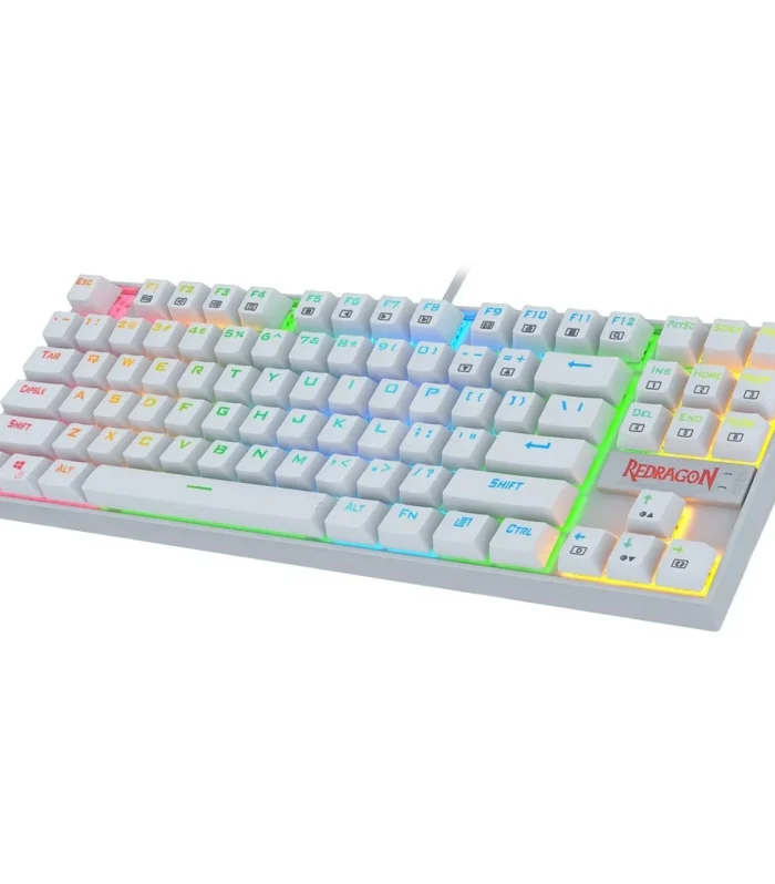 Redragon K552W KUMARA RGB Mechanical Gaming Keyboard (White)