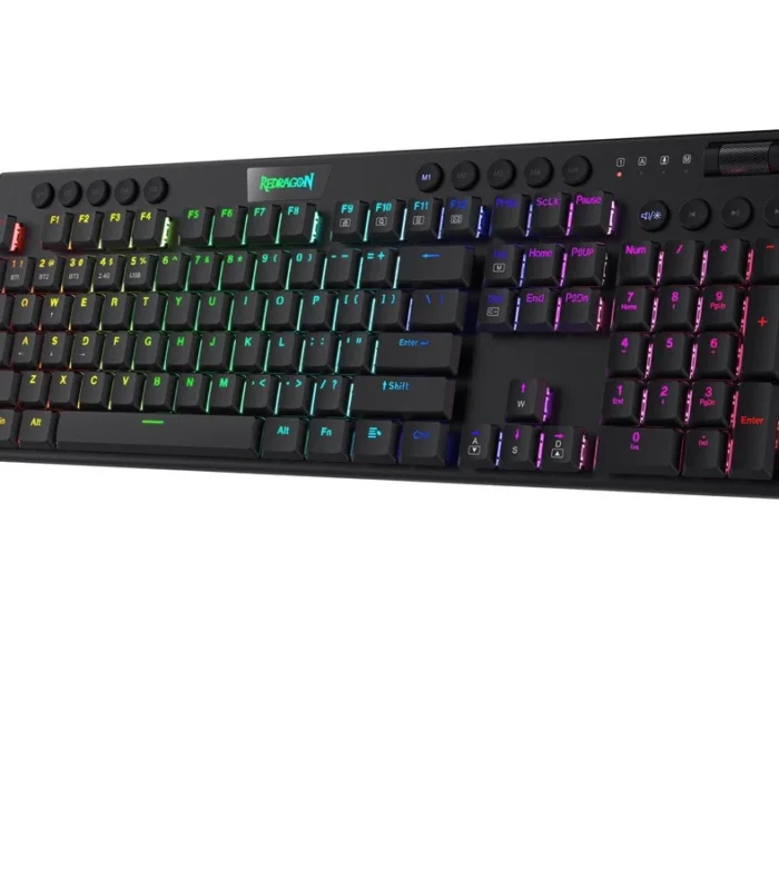 Redragon K618 HORUS PRO Wireless RGB Mechanical Keyboard (Black)