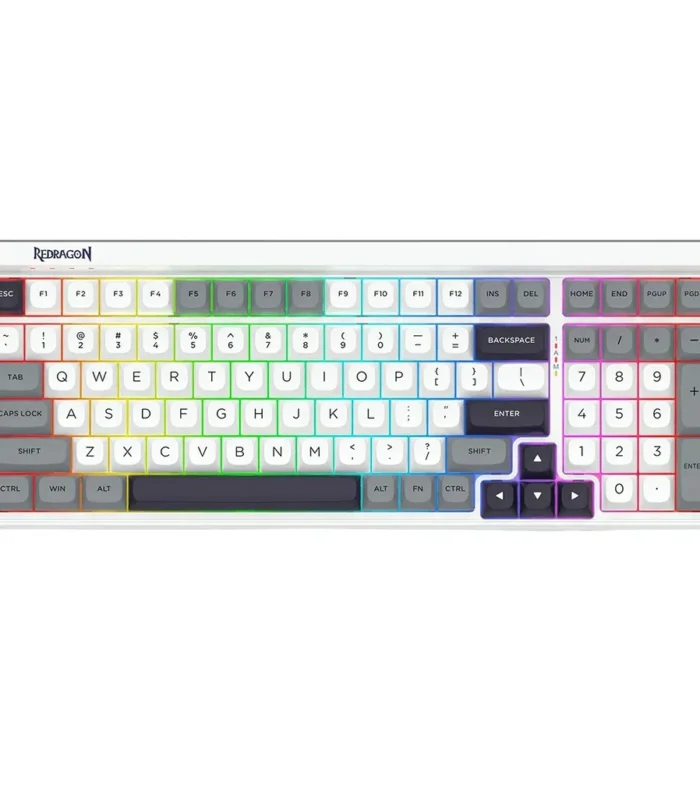 Redragon K656 GAREN PRO 100 Keys 3-Modes Wireless Keyboard (WBRGB)