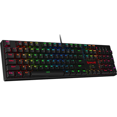 Redragon K582 SURARA RGB LED Backlit Mechanical Gaming Keyboard (Black)