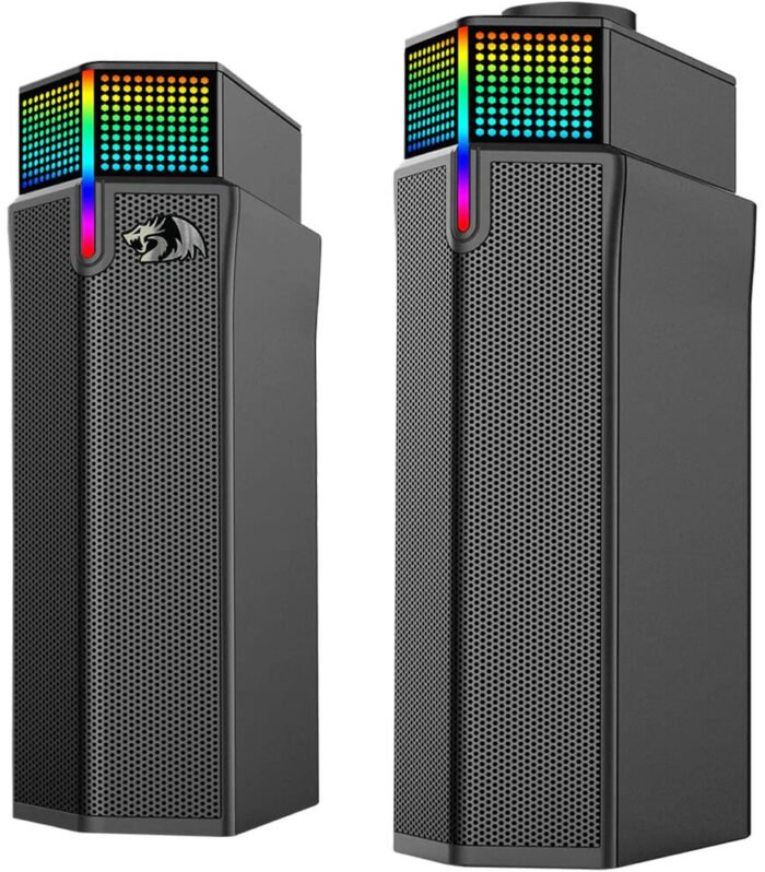 Redragon GS511 YORICK Wireless RGB Speakers and Soundbar (Black)