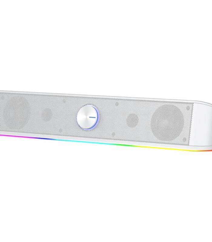 Redragon GS560W ADIEMUS Gaming Speaker Soundbar (White)