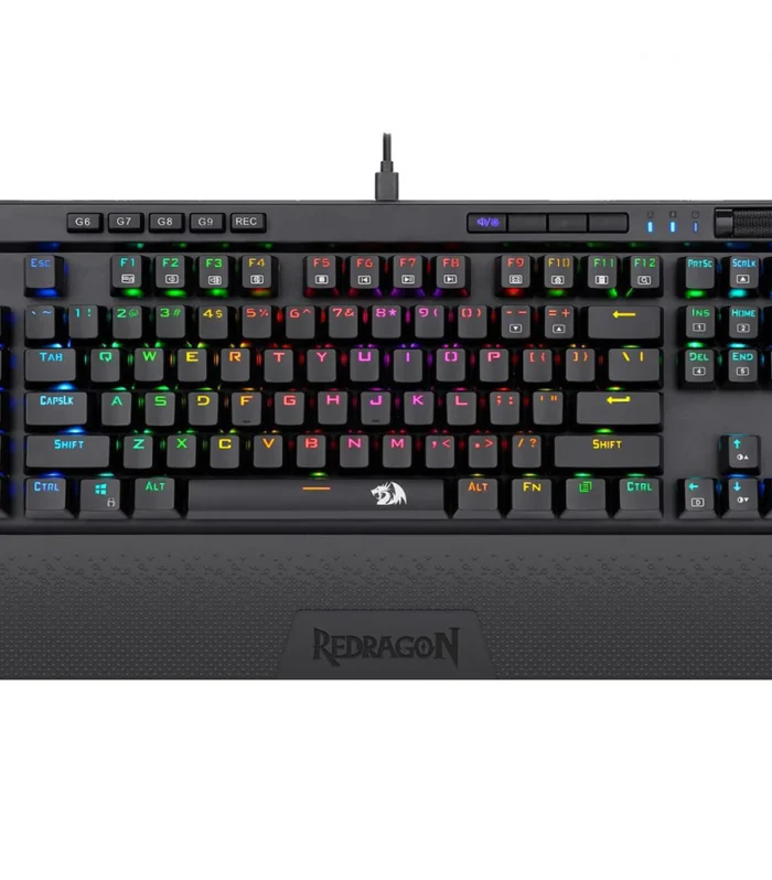 Redragon K587 MAGIC WAND PRO RGB Mechanical Gaming Keyboard 87 Keys (Blue Switches)